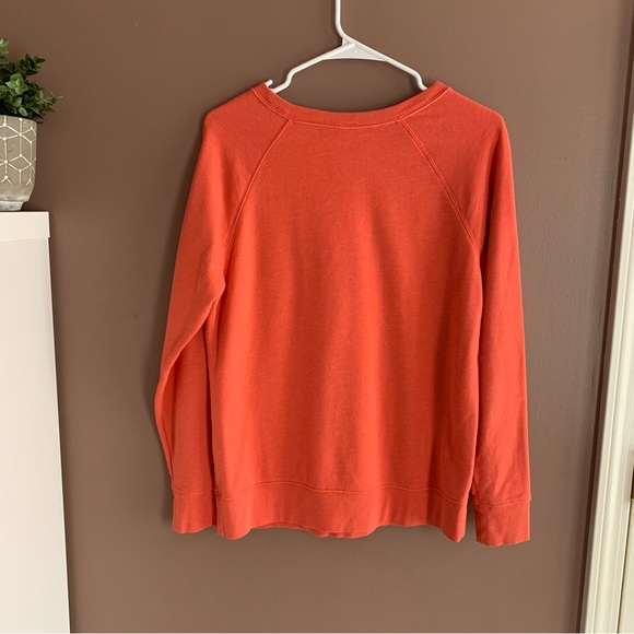 Old Navy coral hello good times crewneck sweatshirt size small - Picture 3 of 7